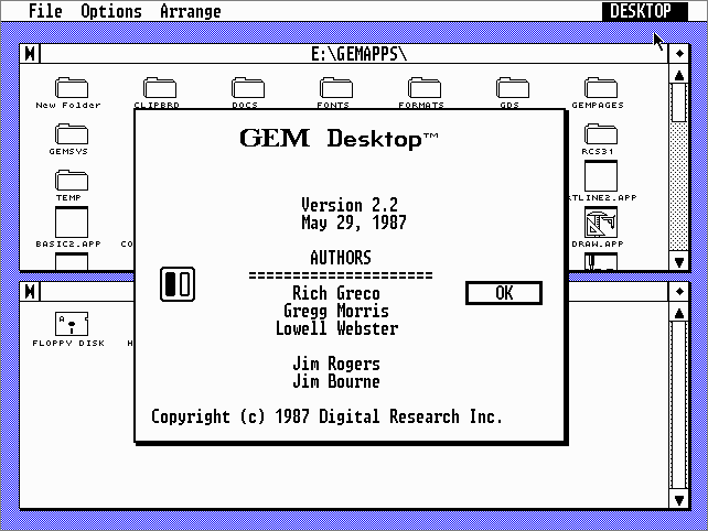 [GEM/2 with reconstructed GEM/2 VGA driver]